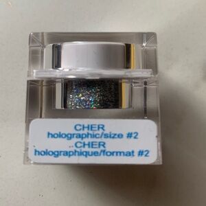 LIT Cosmetics silvery glitter